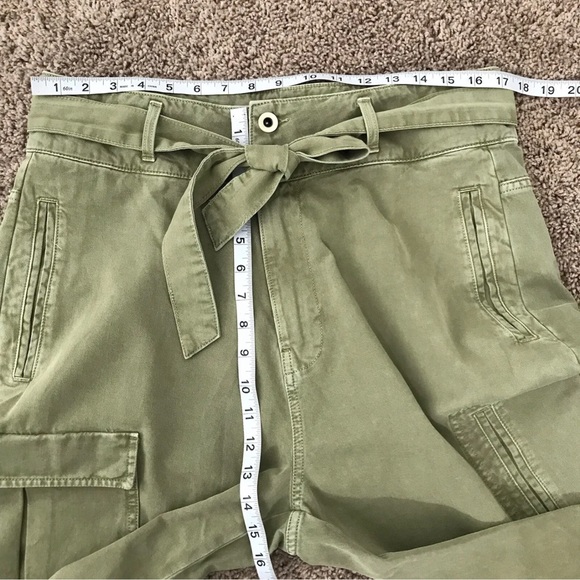 Zara Olive Green Cargo Pants - Picture 9 of 12
